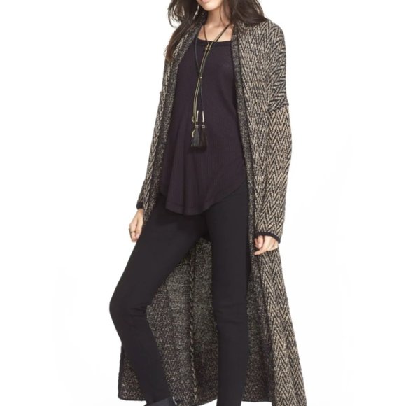 Free People Sweaters - Free People Long Sweater Coat (S)